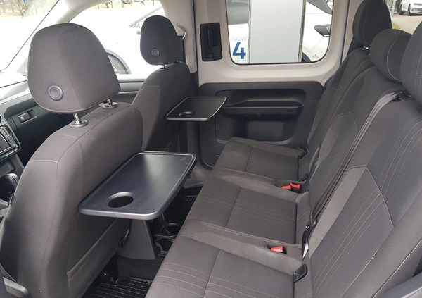Volkswagen Caddy cena 86900 przebieg: 158930, rok produkcji 2018 z Chodzież małe 137